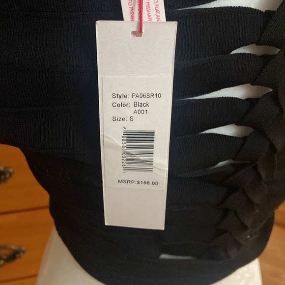 NWT Parker Knit Top; Tied Braid Back - Gorgeous! - Picture 3 of 3